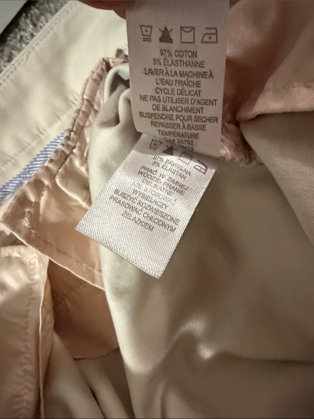 GUC KENAR capri dress pants. Tan color. Size 10 - Picture 5 of 7